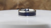 Titanium Blue Sandstone Ring - Starry Night - Video Spinning