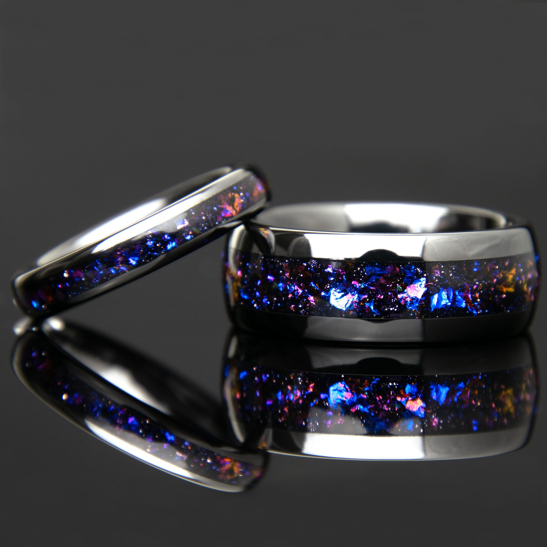 Galaxy wedding rings 60 photos - Astyledwedding.com Galaxy wedding rings 60 photos - Astyledwedding.com