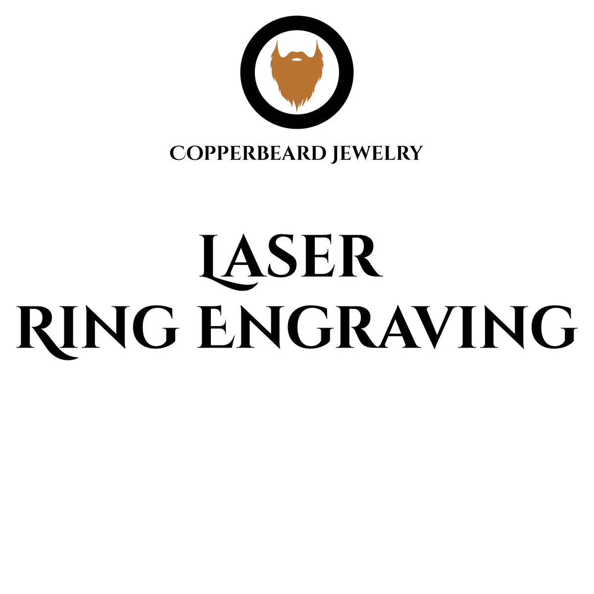 Ring Engraving Add-On (+$25) Copperbeard Jewelry Main image