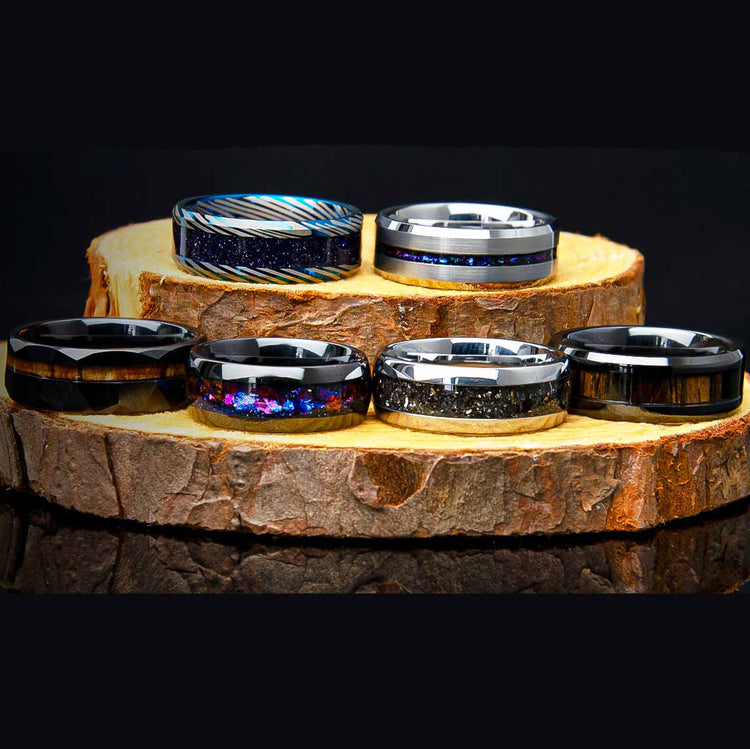 Men's Wedding Bands, Women's Wedding Bands, Matching Wedding Band Sets Banner - Copperbeard Jewelry