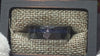 Sapphire Hammered Black Ceramic Offset Ring